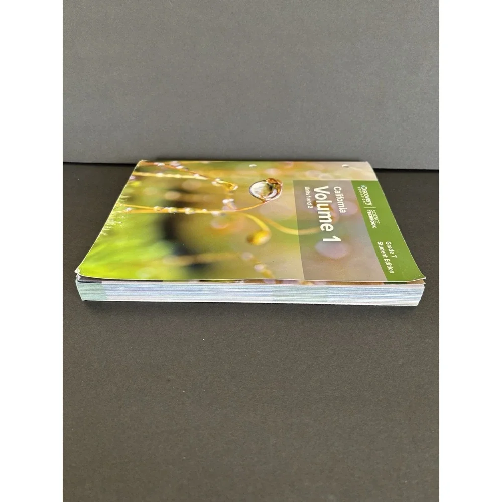 Discovery Education Science Techbook Grade 7 Student Edition California Volume 1